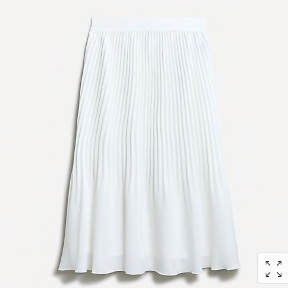 J Crew Ivory Skirt